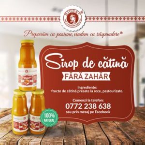Sirop de cătină fără zahăr